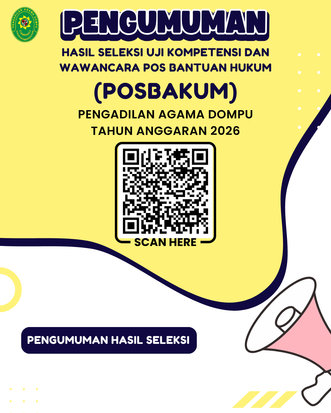 PENGUMUMAN 3