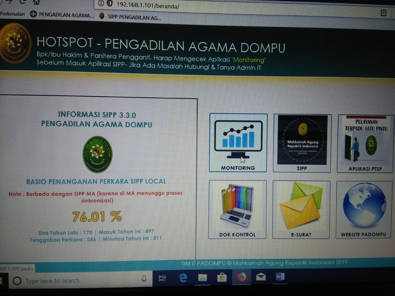 monitoring